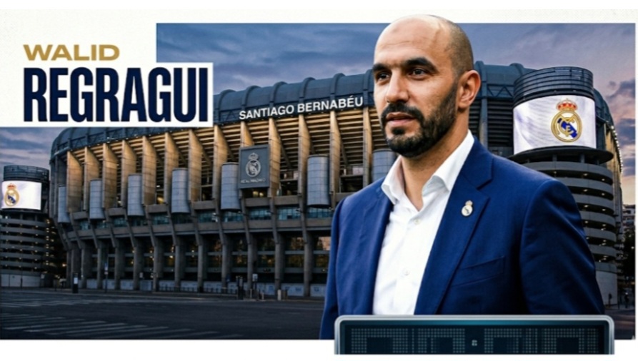 حقيقة تدريب وليد الركراكي لريال مدريد.. مفاجأة العرض الملكي