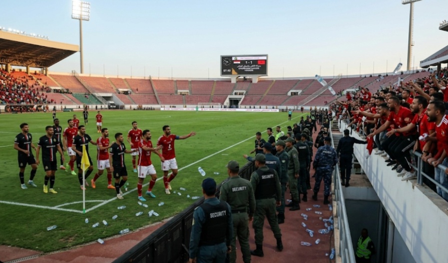 مباراة الأهلي والجيش الملكي عندما تخرج الحماسة عن السيطرة
