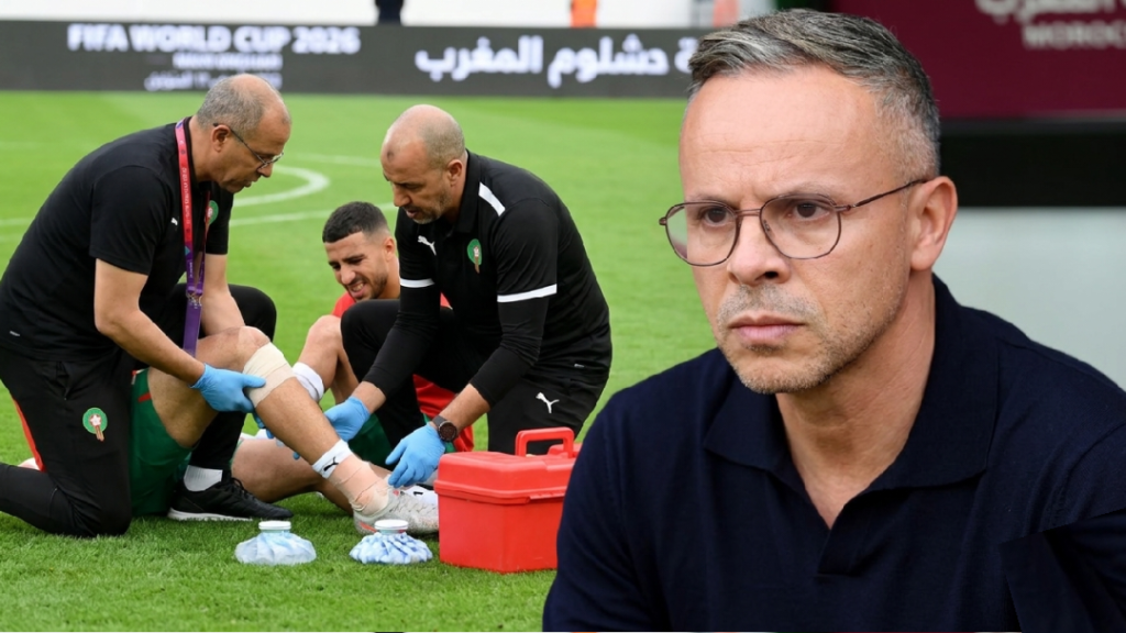 الاصابات تلاحق المنتخب المغربي قبل انطلاق صافرة كأس العالم 2026 ومحمد وهبي قلق بشأن هذه الاصابات